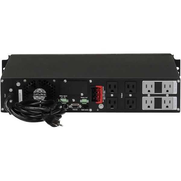 Eaton UPS System, 1500VA, Online/Double Conversion, Out: 120V In: 120V - 9PX1500RTN-L