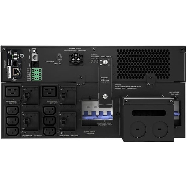 Vertiv UPS System, 5000VA, Out: 200/208/220/230/240V AC In: 208V AC - GXT5-5000HVRT5UXLN
