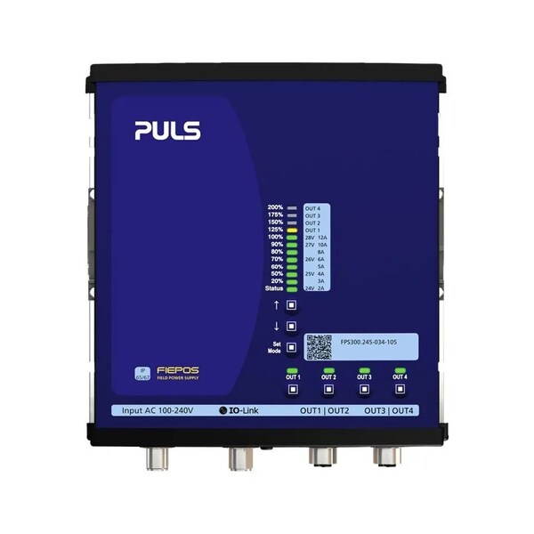 Puls 1-phase IP54, IP65 and IP67 power supply, 24 V, 15 A - FPS300.245-034-105