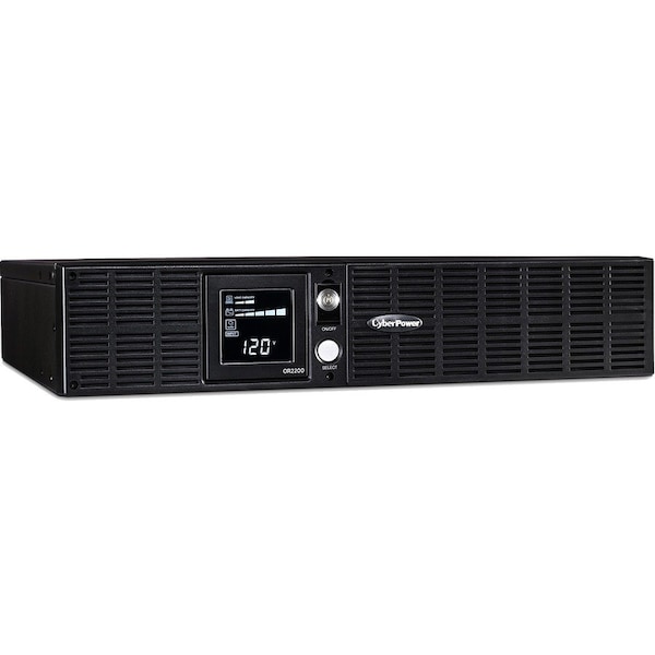 Cyberpower 2000VA UPS SMART APP LCD AVR 8 5-20 OUTLETS 5-20P PLUG 120V 20A RT 3YR - OR2200LCDRT2U