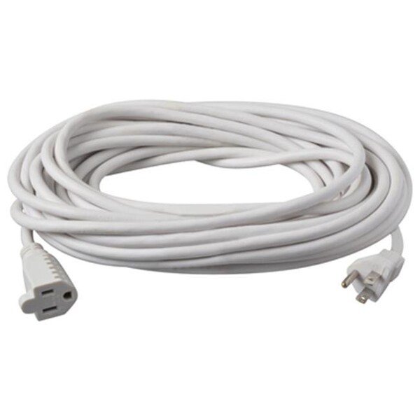 Master Electronics Master Electrician 02356-01ME 40 ft. White Round Vinyl Outdoor Extension Cord - 486087