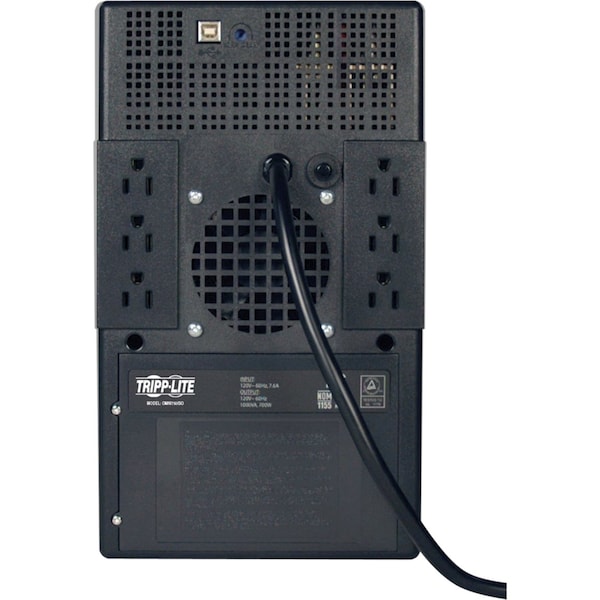 Tripp Lite Smart UPS, 750VA, Line Interactive, Out: 110/115/120V AC In: 120V AC - OMNI750ISO