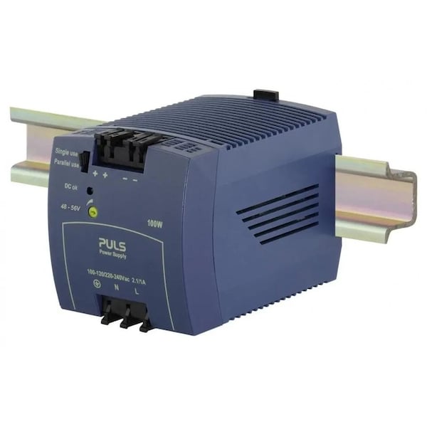 Puls DIN rail power supplies for 1-phase system, 48 V, 2.1 A - ML100.105