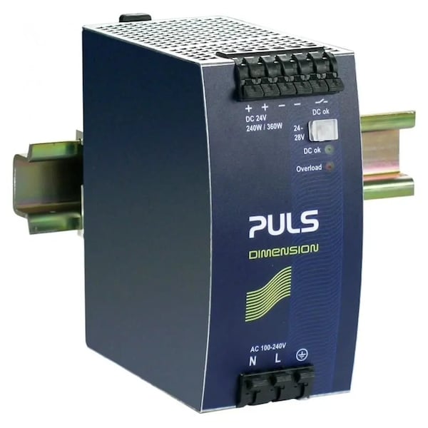 Puls DIN rail power supplies for 1-phase system, 24 V, 10 A - QS10.241
