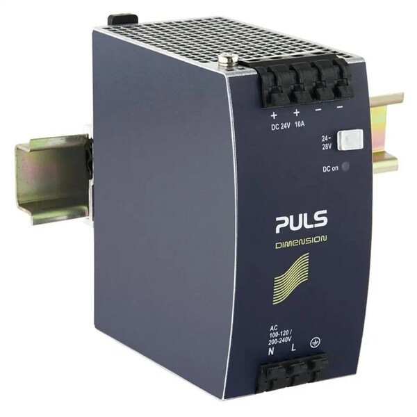 Puls DIN rail power supplies for 1-phase system, 24 V, 10 A - CS10.241-S1