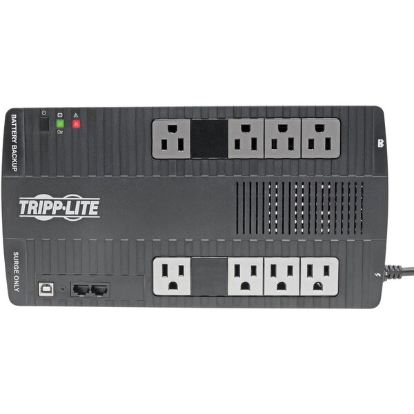 Tripp Lite UPS System, 550VA, Line Interactive, Out: 110/115/120V In: 120V AC - TRPAVR550U