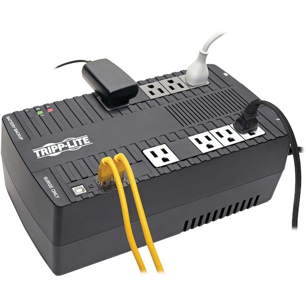 Tripp Lite UPS System, 550VA, Line Interactive, Out: 110/115/120V In: 120V AC - TRPAVR550U
