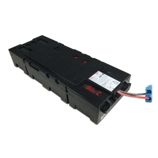 Apc UPS Battery, Mfr. No. SMX48RMBP2U, SMX1500RM2U, SMX1500RM2UNC, 48V DC, Detachable Cable - APCRBC115