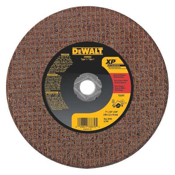 Dewalt 4" x .045" x 5/8" XP Corte de Metal y Acero Inoxidable - DW8056
