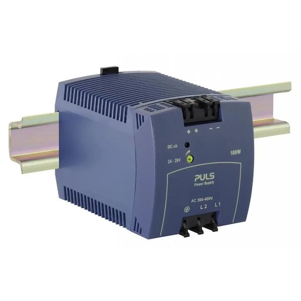 Puls DIN rail power supplies for 3-phase system, 24 V, 4.2 A - ML100.200