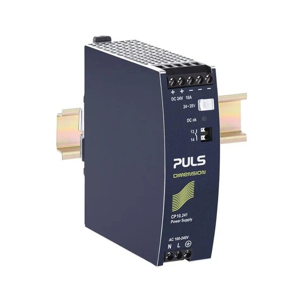 Puls DIN rail power supplies for 1-phase system, 24 V, 10 A - CP10.241
