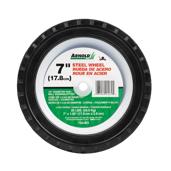Rueda Gleason 7X1.50 de Acero Offset - 490-321-0001