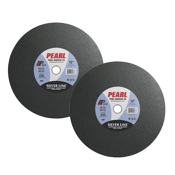 Rueda de corte de alta velocidad Pearl Silver Line 14 x 1/8 x 1 A30R T-1 - CW142GT