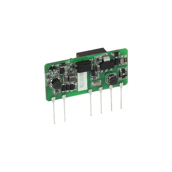 Cui Inc AC to DC Power Supply, 85 to 305V AC, 5V DC, 5W, 1A, PCB - PBO-5-S5
