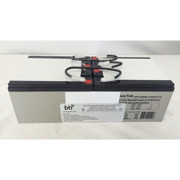 Battery Technology Replacement Maintenance-Free, Sealed Lead Acid Ups Battery Kit For - RBC94-3U-BTI