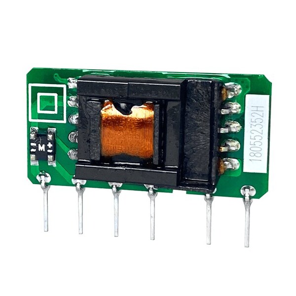 Cui Inc AC to DC Power Supply, 85 to 305V AC, 3.3V DC, 1.98W, 0.6A, PCB - PBO-3-S3.3