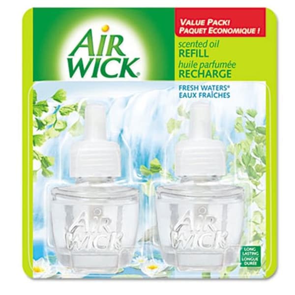 Air Wick Reckitt Benckiser 79717 Scented Oil Refill; Fresh Waters; .67oz; 2-Pack - 79717