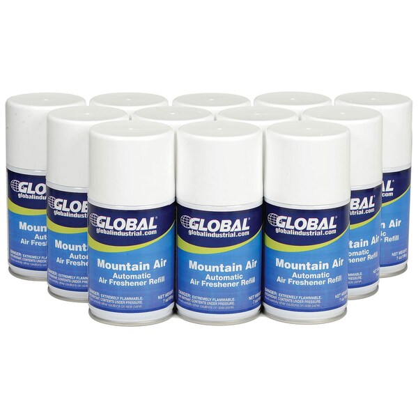Big D Automatic Air Freshener Refills, Mountain Air 7 oz. Can, 12PK - 463GG