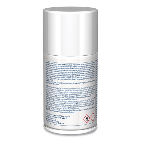 Boardwalk Metered Air Freshener Refill, Powder Mist, 5.3 oz Aerosol, PK12 - BWK902