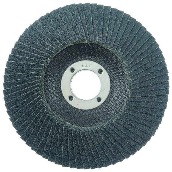 Weiler 5" Tiger Paw Abrasive Flap Disc, Cónico (TY29), 60Z, 7/8" - 51130