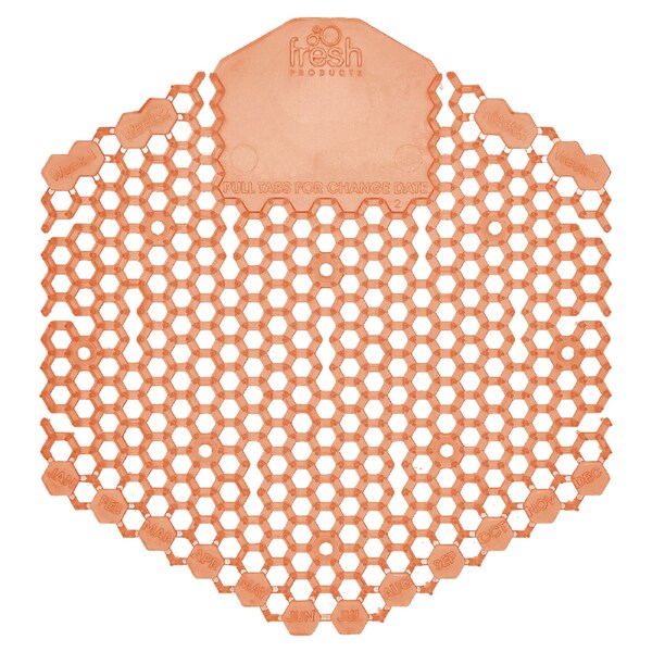 Fresh Products Wave 3D Urinal Deodorizer Screen, Mango Scent, Orange, PK10 - FRS 2WDS60 MAN