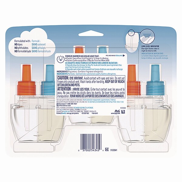 Febreze PLUG Air Freshener Refills, Mediterranean Lavender, 0.87 oz - 54345