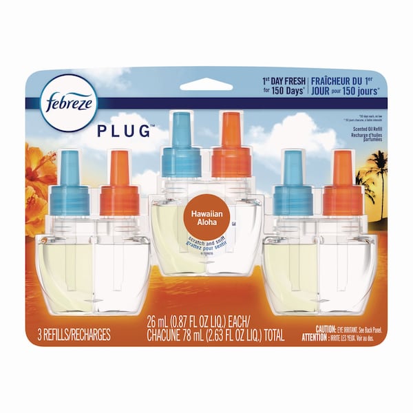 Febreze PLUG Air Freshener Refills, Mediterranean Lavender, 0.87 oz - 54345