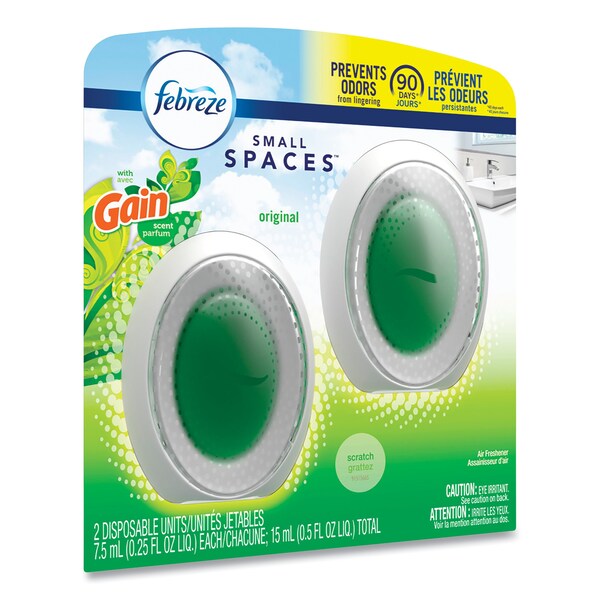 Febreze smallSPACES, Gain Original Scent, 7.5 mL Cartridge, PK2, 2PK - 93330EA