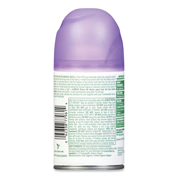 Air Wick Freshmatic Ultra Automatic Spray Refill, Lavender/Chamomile, 5.89 oz Aerosol Spray, PK6 - 62338-77961