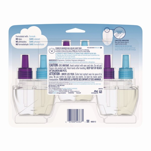 Febreze PLUG Air Freshener Refills, Hawaiian Aloha, 0.87 oz - 54367