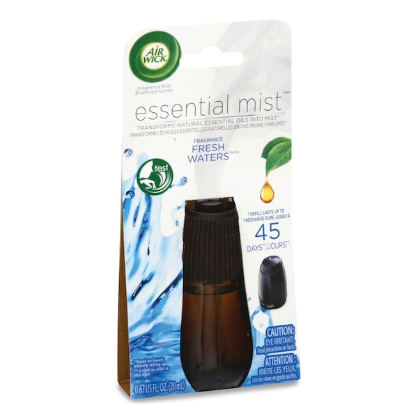 Air Wick Essential Mist Refill, Fresh Water Breeze, 0.67 oz Bottle - 98554EA
