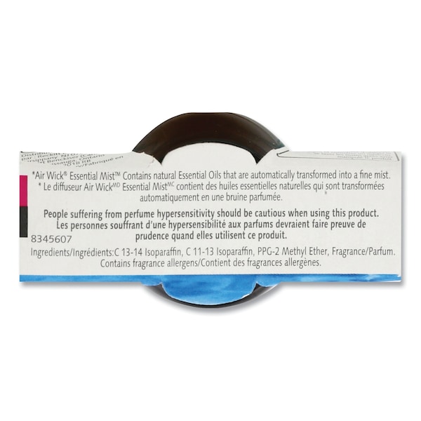 Air Wick Essential Mist Refill, Fresh Water Breeze, 0.67 oz Bottle - 98554EA