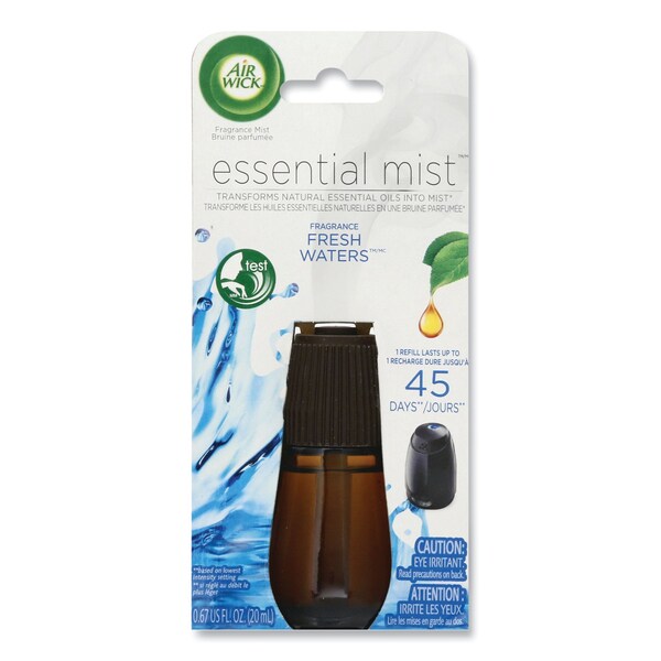 Air Wick Essential Mist Refill, Fresh Water Breeze, 0.67 oz Bottle - 98554EA