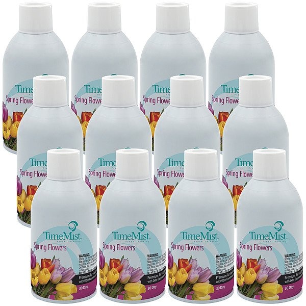 Timemist Air Freshener Refill, Spring Flower, PK12 - 1042712