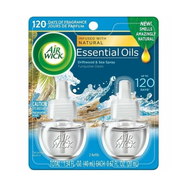 Air Wick REFILL, WARMR, SCNTDOIL, TURQO, 6PK - RAC91109CT