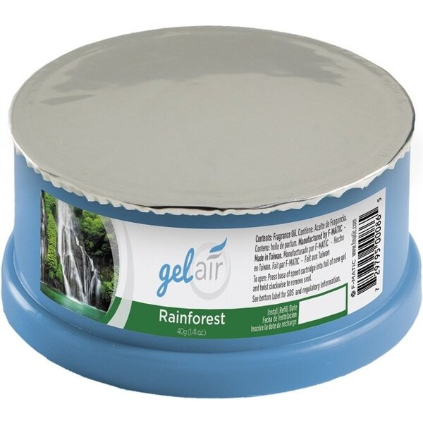 F Matic HP Rain Forest Gel Air Freshener Refills Sample - SAMPLE-C800