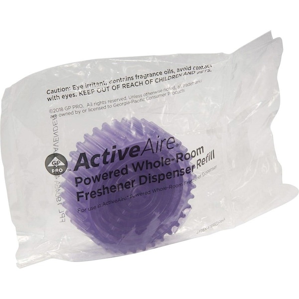 Georgia-Pacific Refill, f/Room Freshener Disp, Lavender Purple, PK 12 - GPC48282