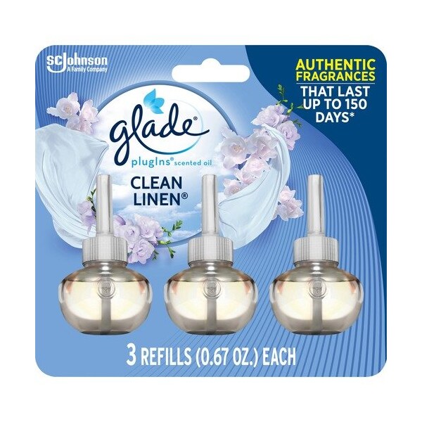 Sc Johnson Air Freshener Refill, 2.01oz, 3PK - SJN322826