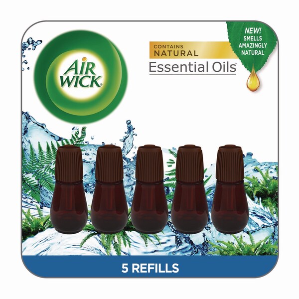 Air Wick Essential Mist Refill, Fresh Waters, 0.67 oz, 6PK - 62338-03011
