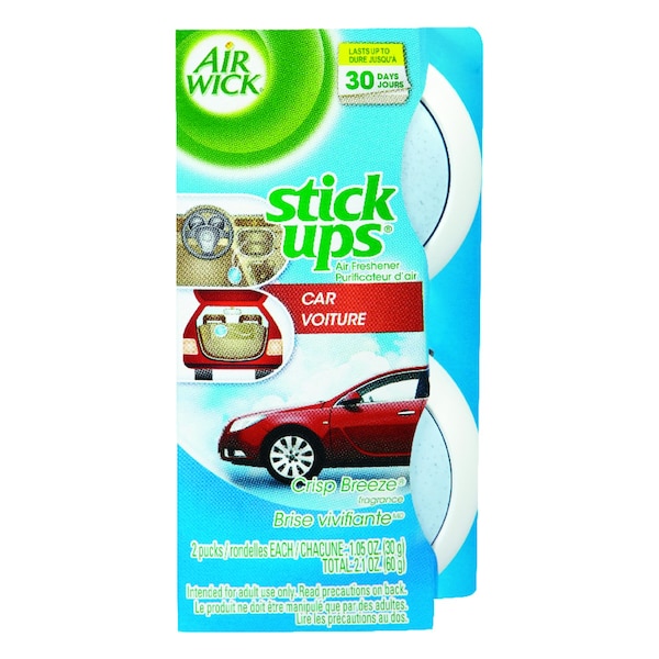 Air Wick Air Wick Stick Ups Crisp Breeze Scent Air Freshener 2 oz Solid - 6233885823