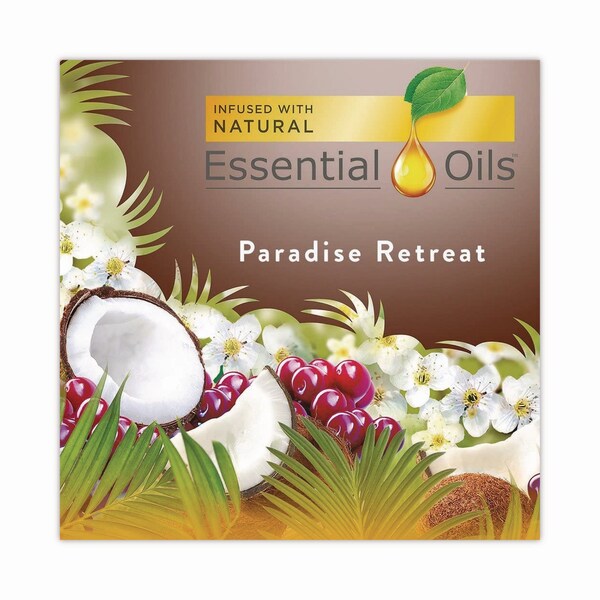Air Wick Life Scents Scented Oil Refills, Paradise Retreat, 0.67 oz, PK2 - 62338-91110