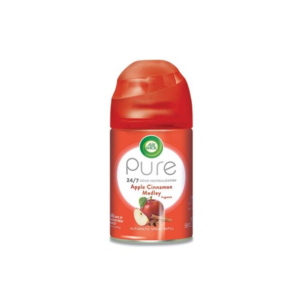 Air Wick Air Wick, FRESHMATIC ULTRA AUTOMATIC SPRAY REFILL, APPLE CINNAMON MEDLEY, AEROSOL, 5.89 OZ - 78283