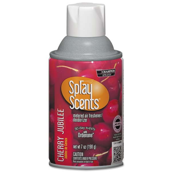 Chase Products SPRAYScents Metered Air Freshener Refill, Cherry Jubilee, 7 oz Aerosol Spray, PK12 - 5181