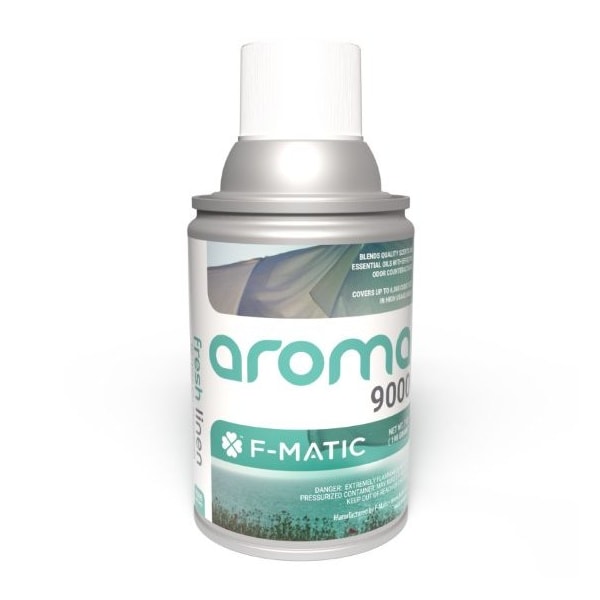F Matic Linen Fresh Metered Dry Spray 9000 Dispenser Refill, 12PK - MS200N