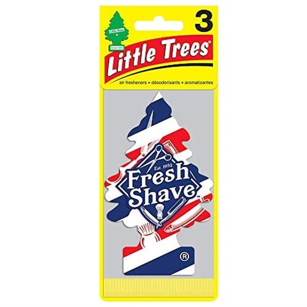 Car Freshner Car Freshner U3S37068 Fresh Shave Air Freshener; Pack of 3 - C15-U3S37068