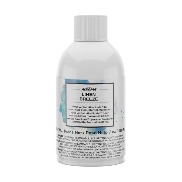 Vectair Systems Refill, Airoma, Linen Breeze, 2-3/5inx2-3/5inx5-3/5in, MI, 12PK - VTSAIRLINEN
