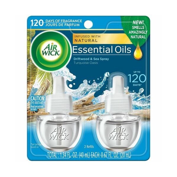 Air Wick REFILL, WARMR, SCNTDOIL, TURQO, 2PK - RAC91109