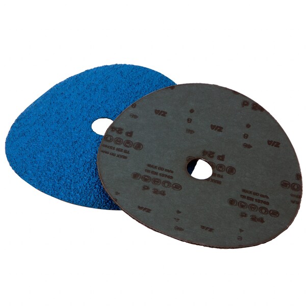 Discos de Fibra de Resina de 7" de Shark Industries Zirc 24 Grit - 3 Pk - 70240Z-3