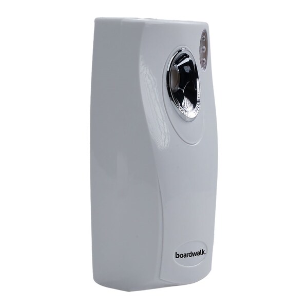 Boardwalk Metered Air Freshener Dispenser, 9.5 in. x 3.5 in. x 3.75 in., White, 12PK - CL7-BOARDWK
