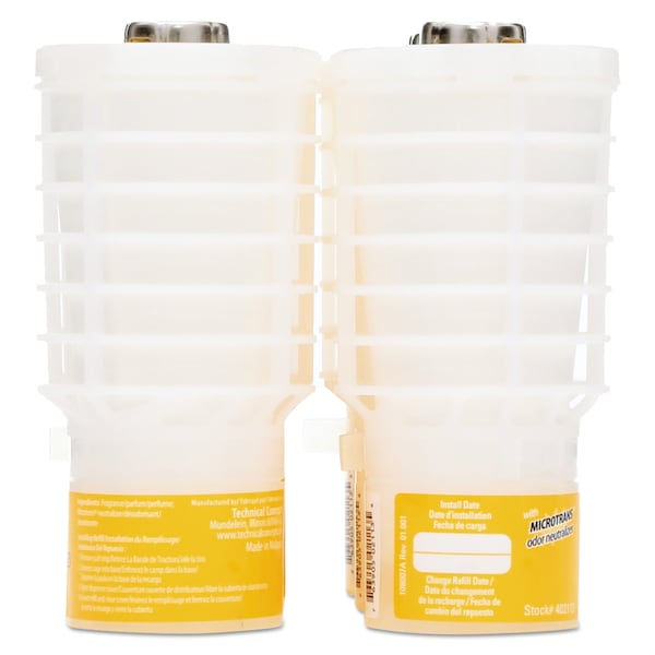 Rubbermaid Commercial TCell Microtrans Odor Neutralizer Refill, Citrus, 1.62 oz, PK6 - FG402113